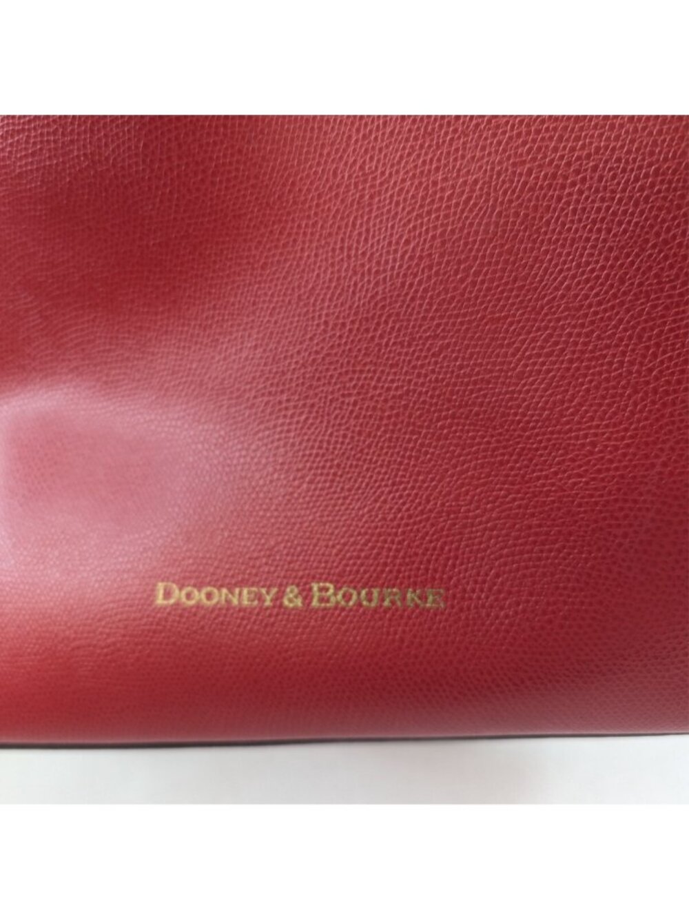 Dooney & Bourke Small Gabriella Leather Satchel Purse Bag Red EUC $248 Retail - Picture 13 of 14
